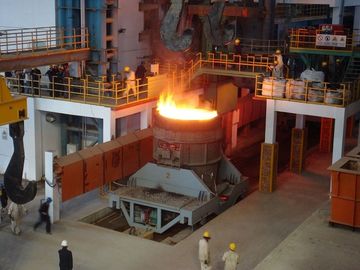 高い熱効率のプラズマ アークの炉の温度調整された産業ケイ素