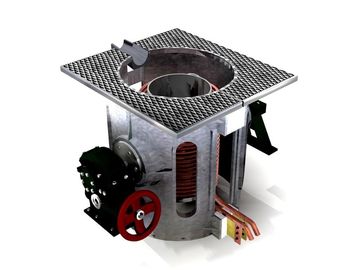 電気暖房の銅の溶ける炉、自動傾く銅の溶ける機械