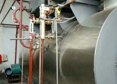 Eps機械のための横のガス燃焼の産業熱湯ボイラー炉の二重ドラム