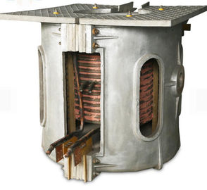 速い熱する鋳鉄の溶ける炉、750kg誘導の溶ける機械